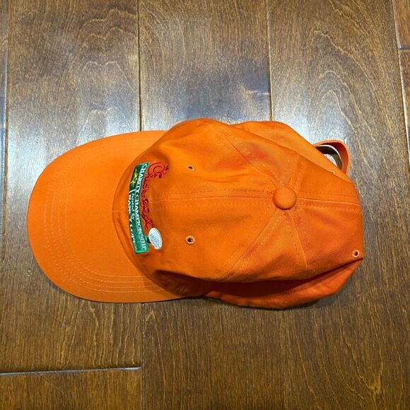 Chick Fil A Charity Golf Championship Orange Embroidered Strapback Hat One Size - Picture 4 of 7